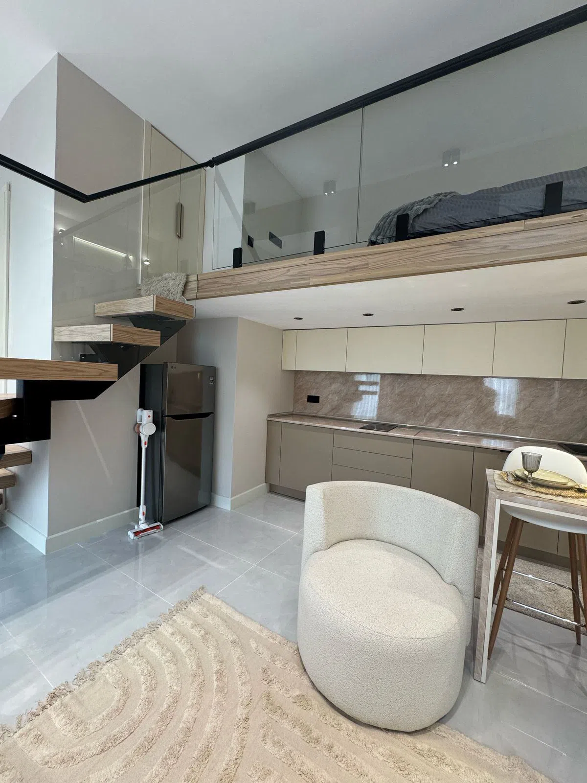 2 otaqlı mənzil 55 m² kirayə verilir — şəkil 17