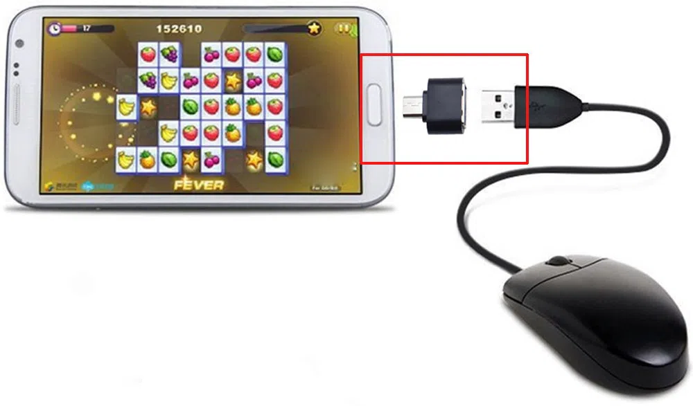 Micro USB To USB OTG — şəkil 4