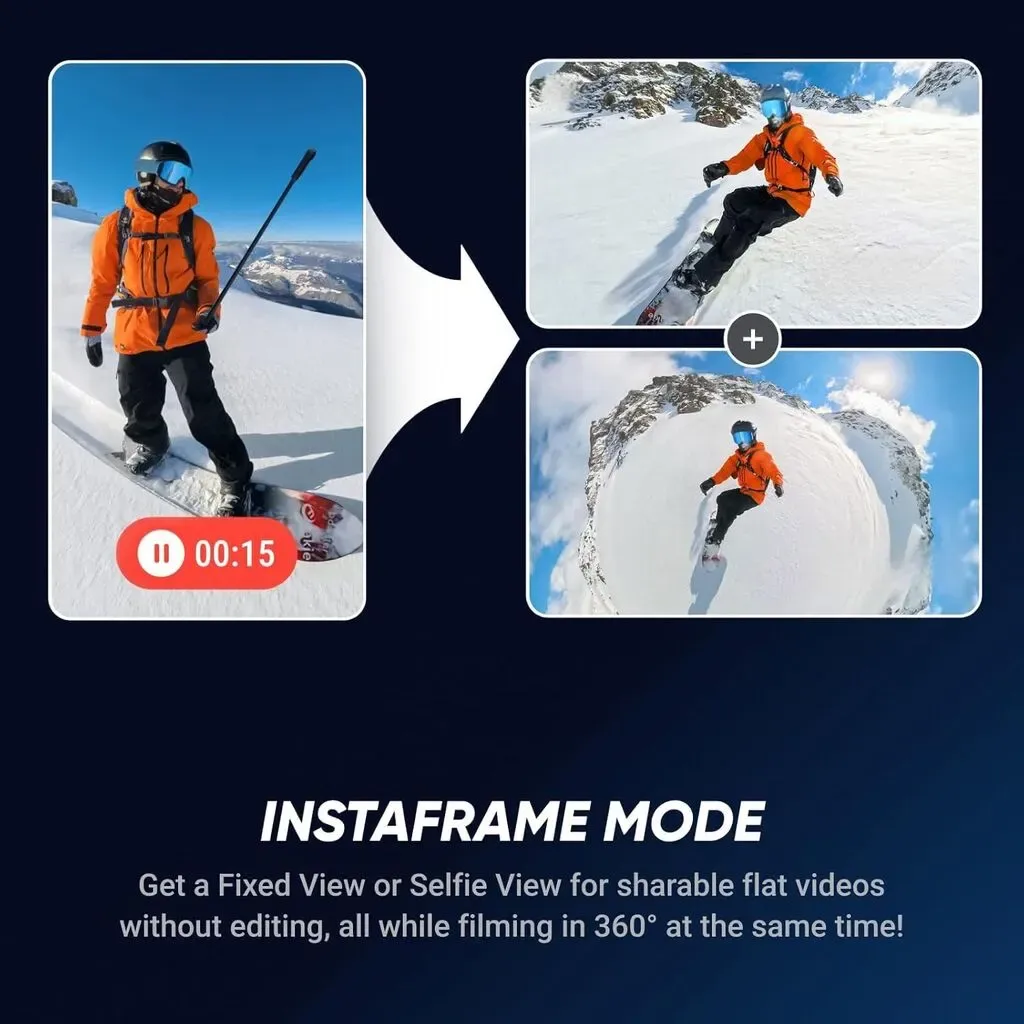 Insta360 X5 Essentials Bundle Action Kamera