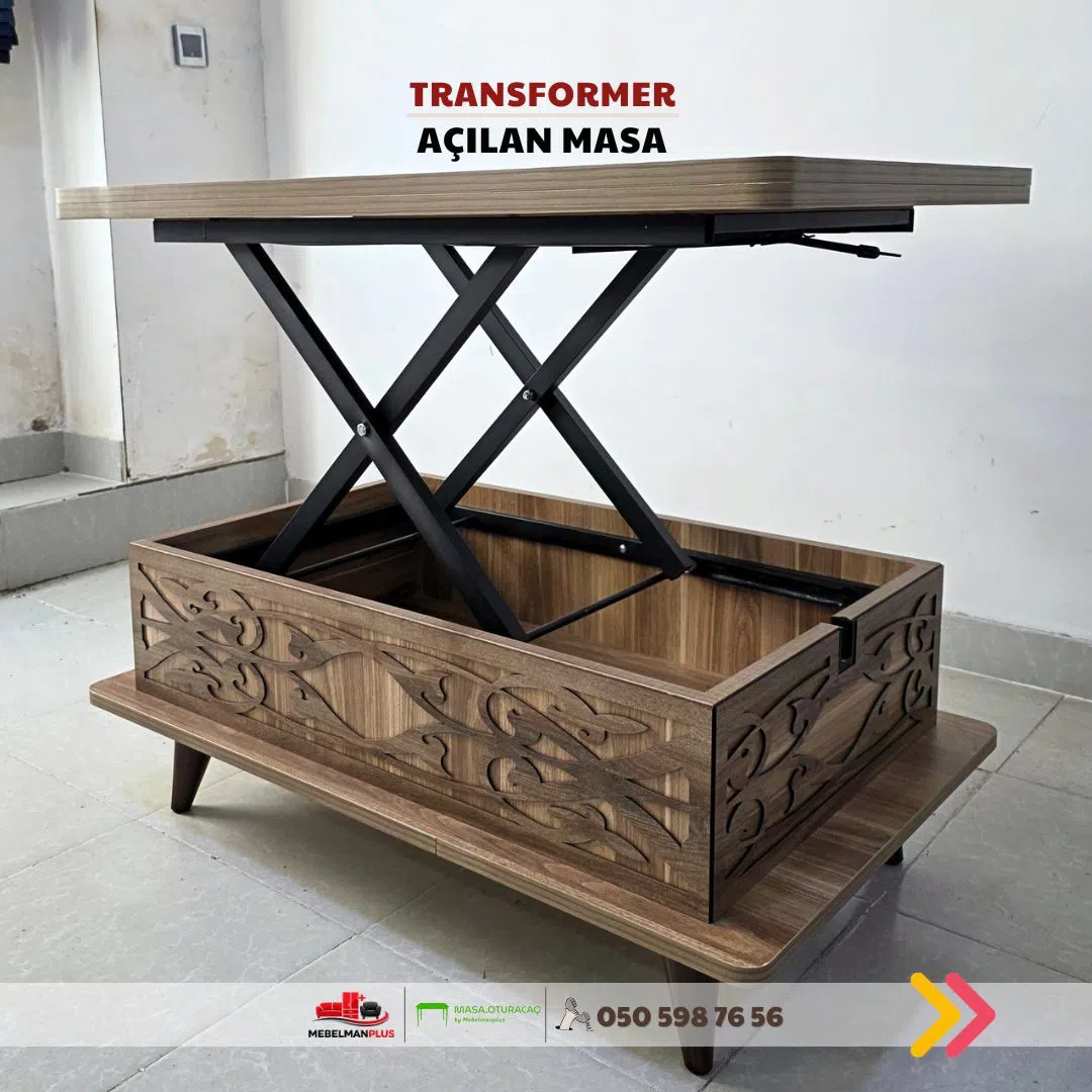 Jurnal masası Qəhvəyi rəng, Transformer — şəkil 9