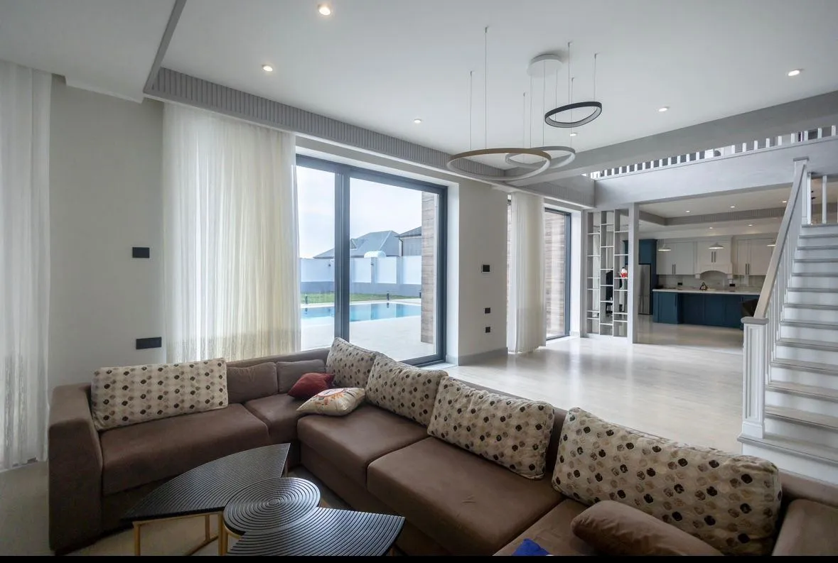 6 otaqlı villa 460 m² - 12 sot torpaq sahəsində satılır — şəkil 9