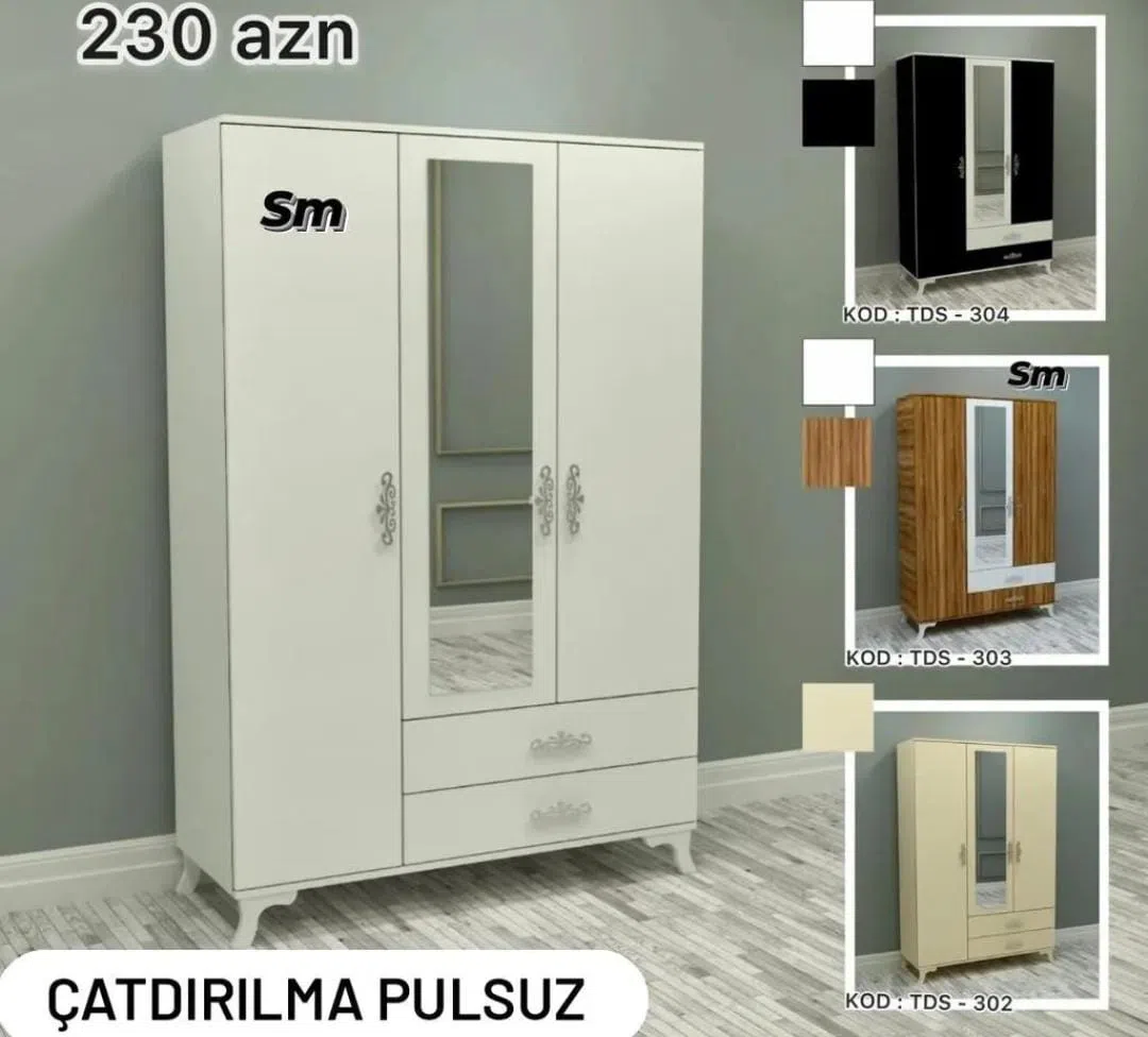 3 qapılı dolab — şəkil 18