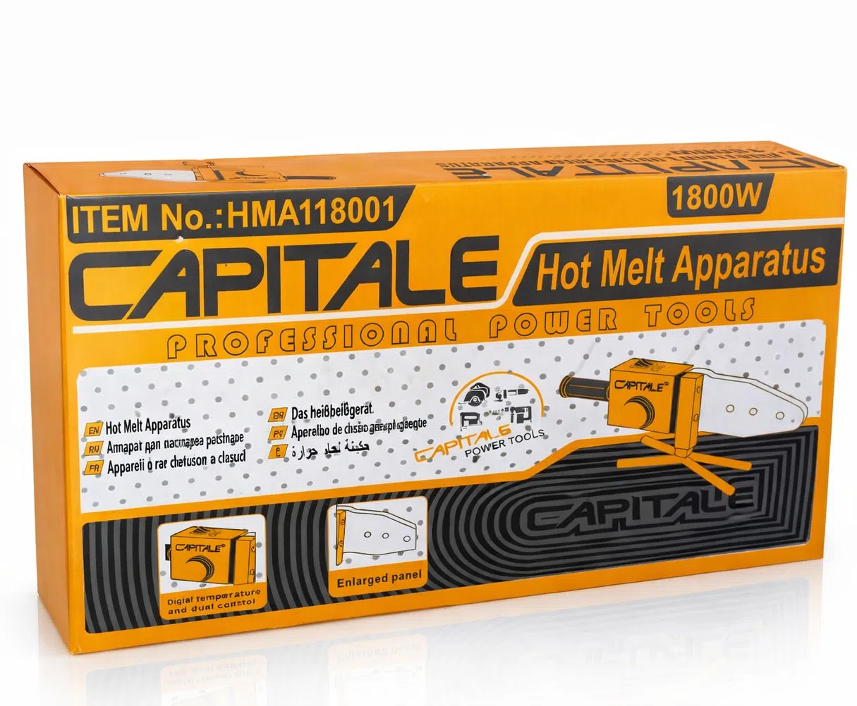 Capitale HMA118001 1800W PPR Boru Qaynaq Aparatı — şəkil 1