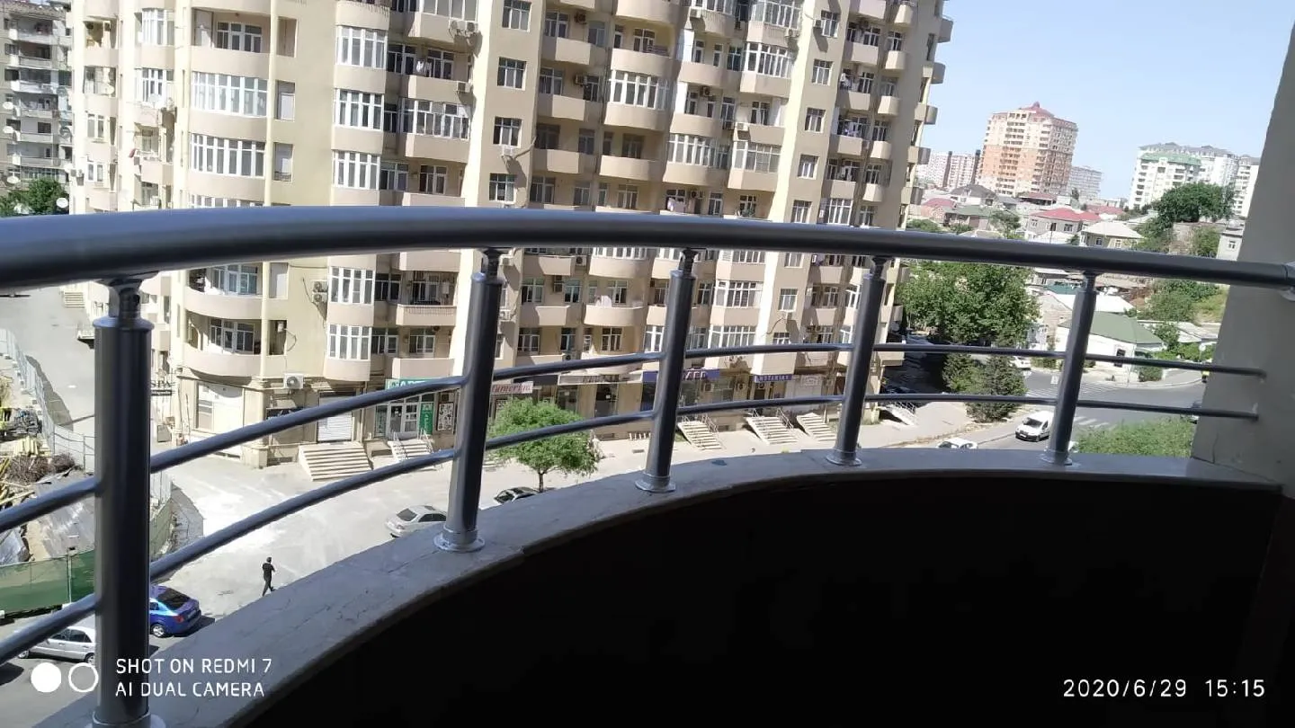 Balkon üçün təhlükəsiz məhəccər — şəkil 2