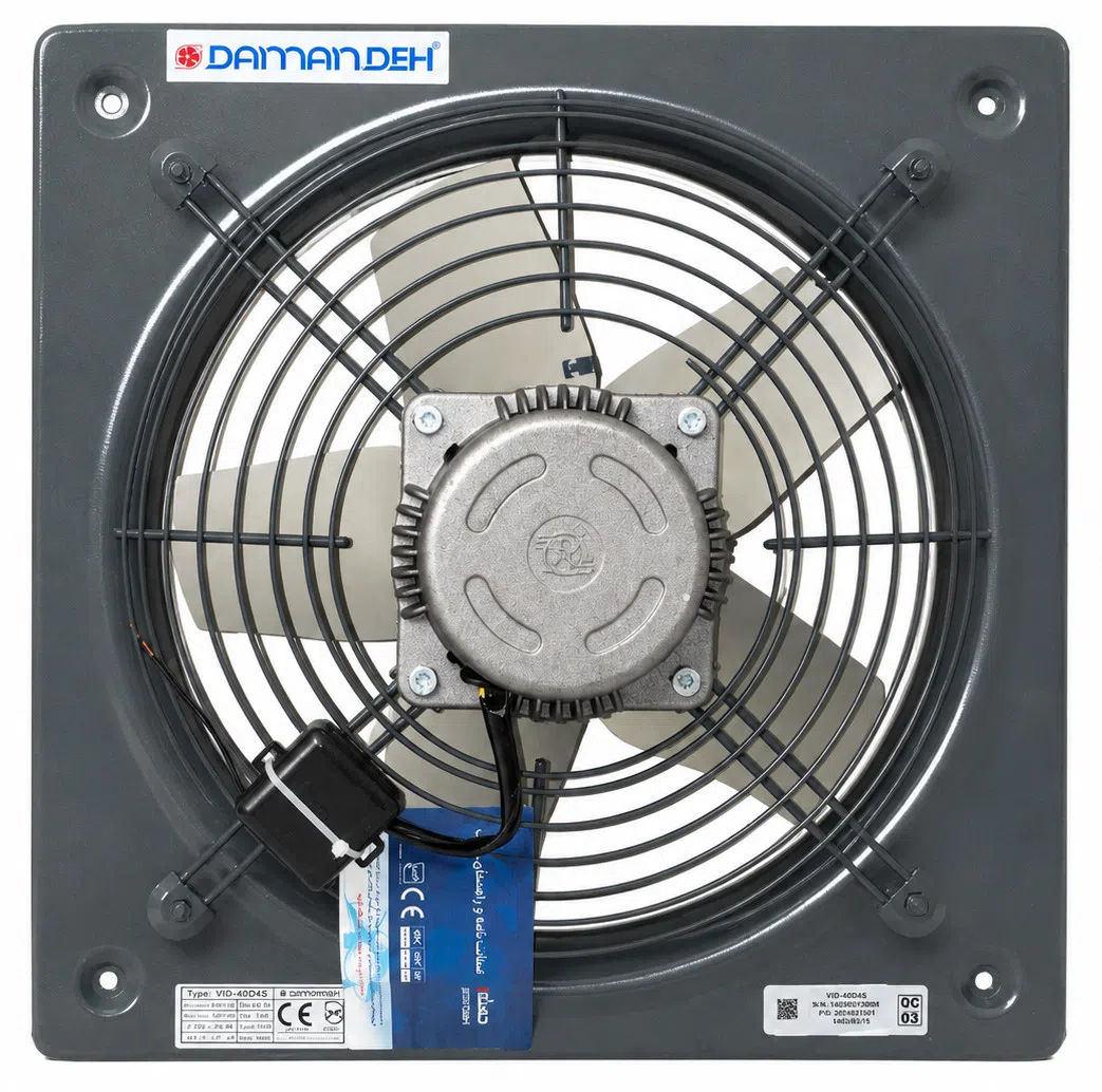 DamanDeh VID-40D4S Sənaye Radial Ventilyatoru 150W — şəkil 3