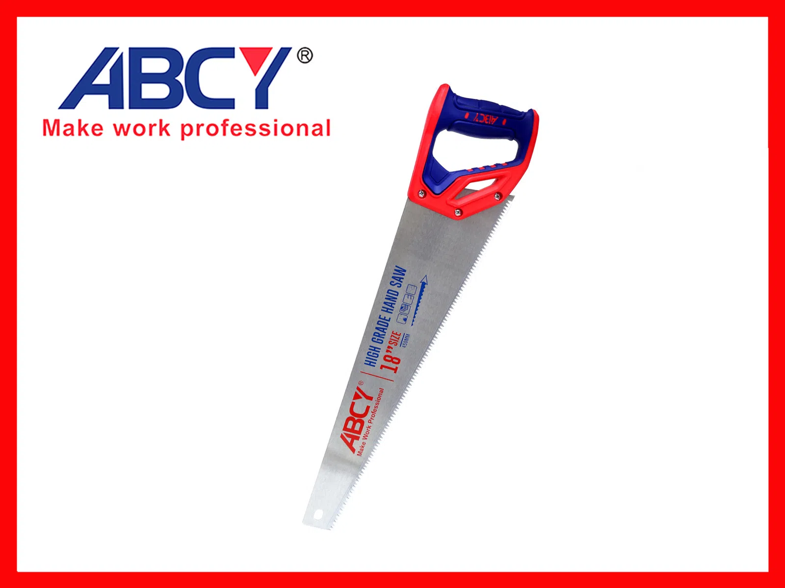 ABCY B24211 Taxta üçün Əl Mişarı 450mm — şəkil 1