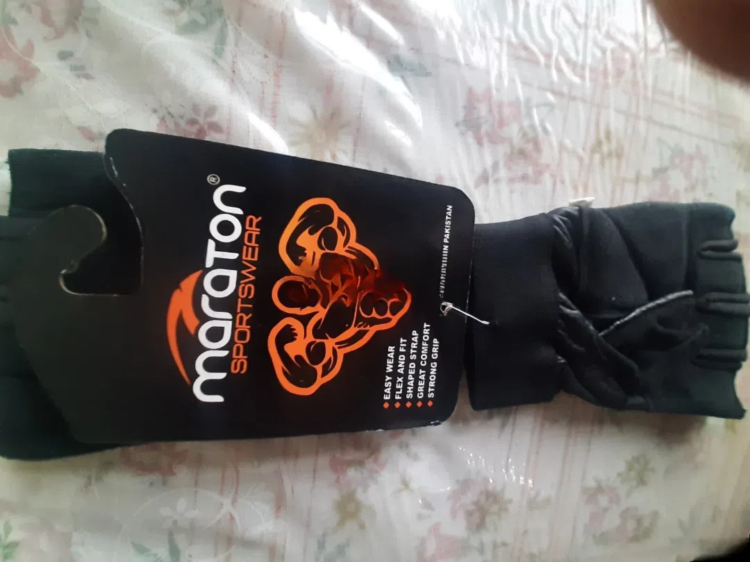 Maraton Sportswear fitnes məşq əlcəyi — şəkil 2
