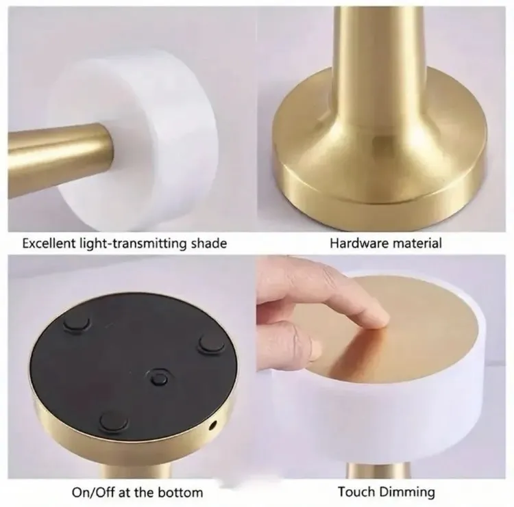 LED lampa, Qızılı rəng — şəkil 5