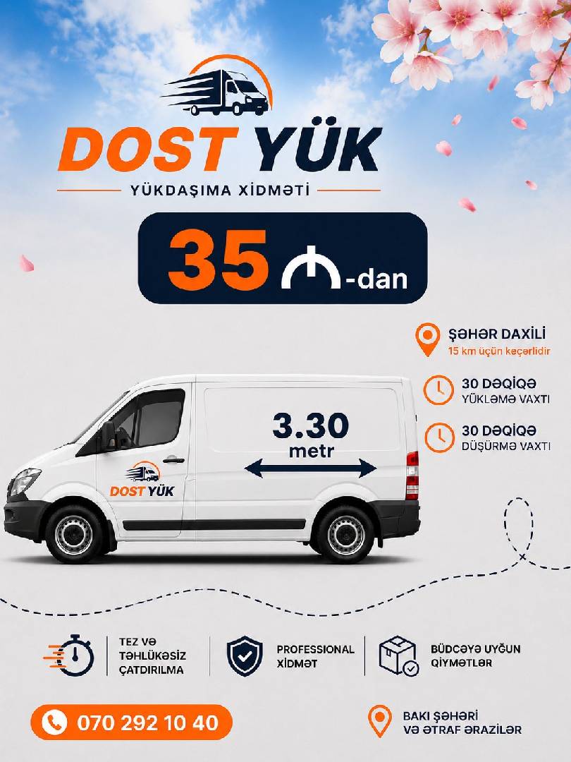 Dost Yük Daşıma Xidməti — şəkil 3