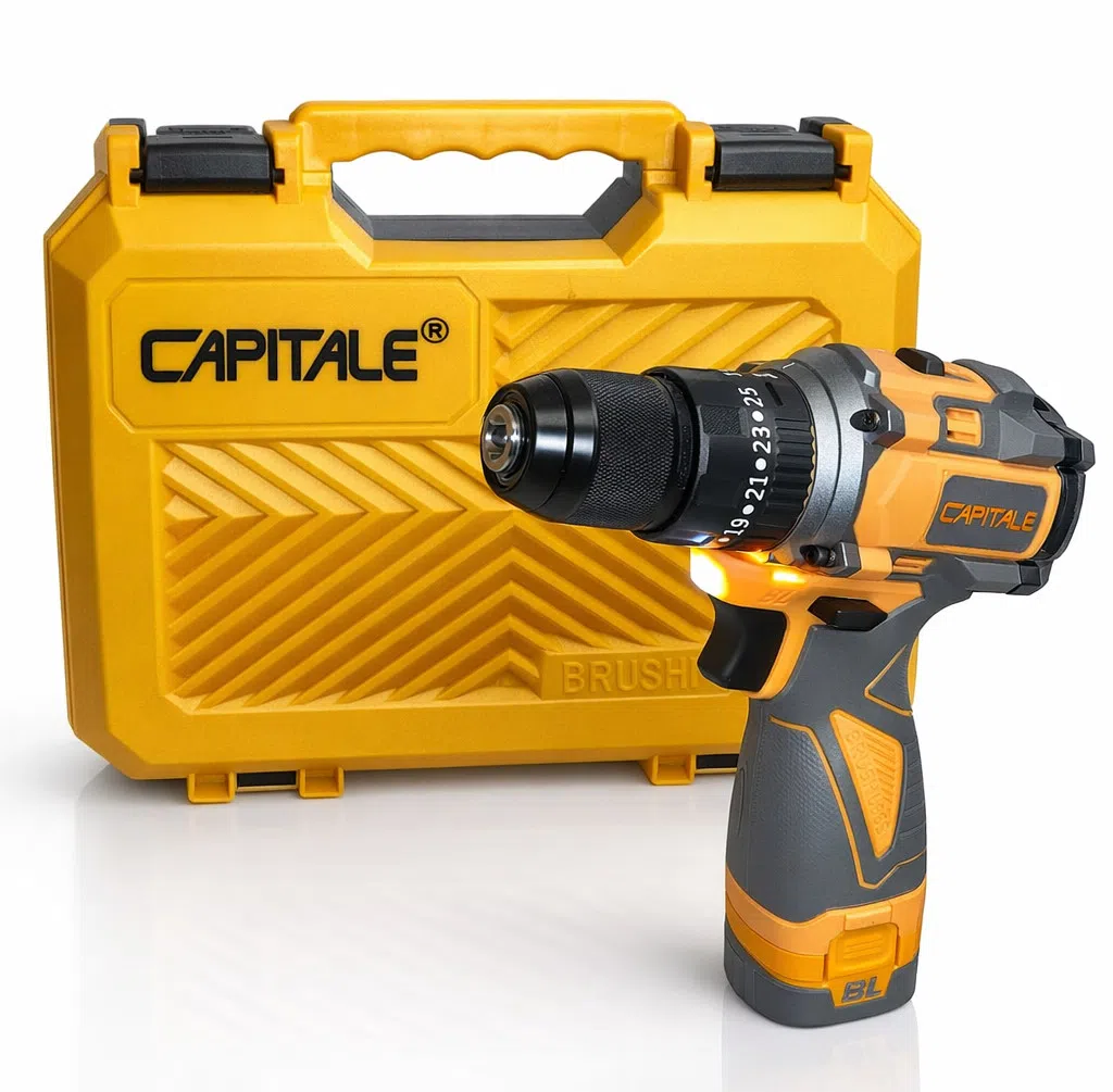 Capitale 16.8V Fırçasız Şurup Bağlayan Drel — şəkil 5
