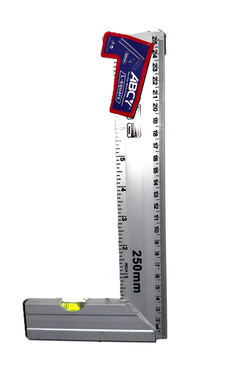 ABCY 90° Metal Ölçmə Xətkeşi, 250 mm