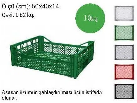 Plastik yeşiklər istehsalı — şəkil 10