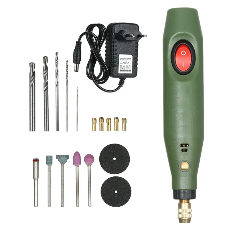 Electric mini drill for jewelry making