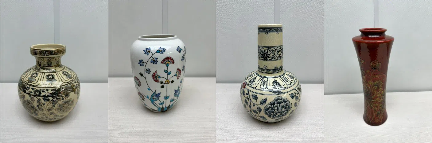 Keramika güldan, Qarışıq rəng