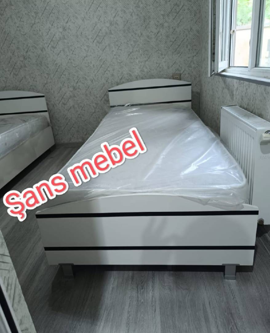 Laminat çarpayı, Ağ rəng — şəkil 2