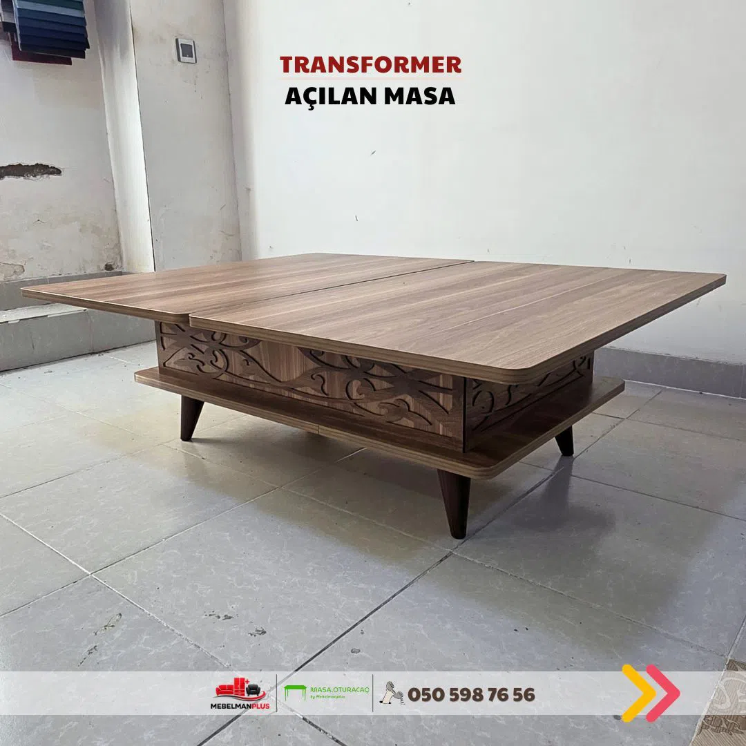 Jurnal masası Qəhvəyi rəng, Transformer — şəkil 7