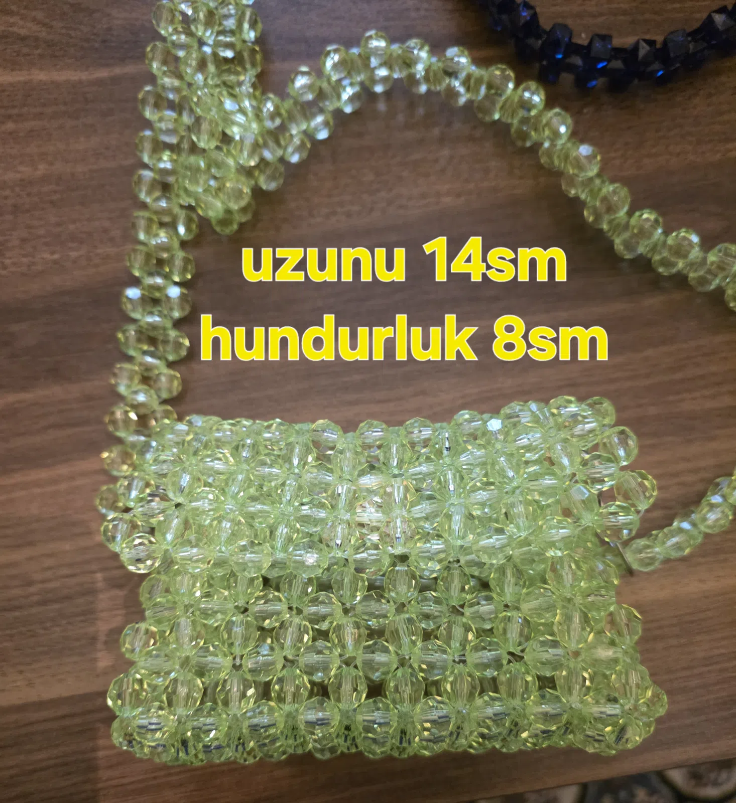 Muncuqdan toxunma əl işi çanta