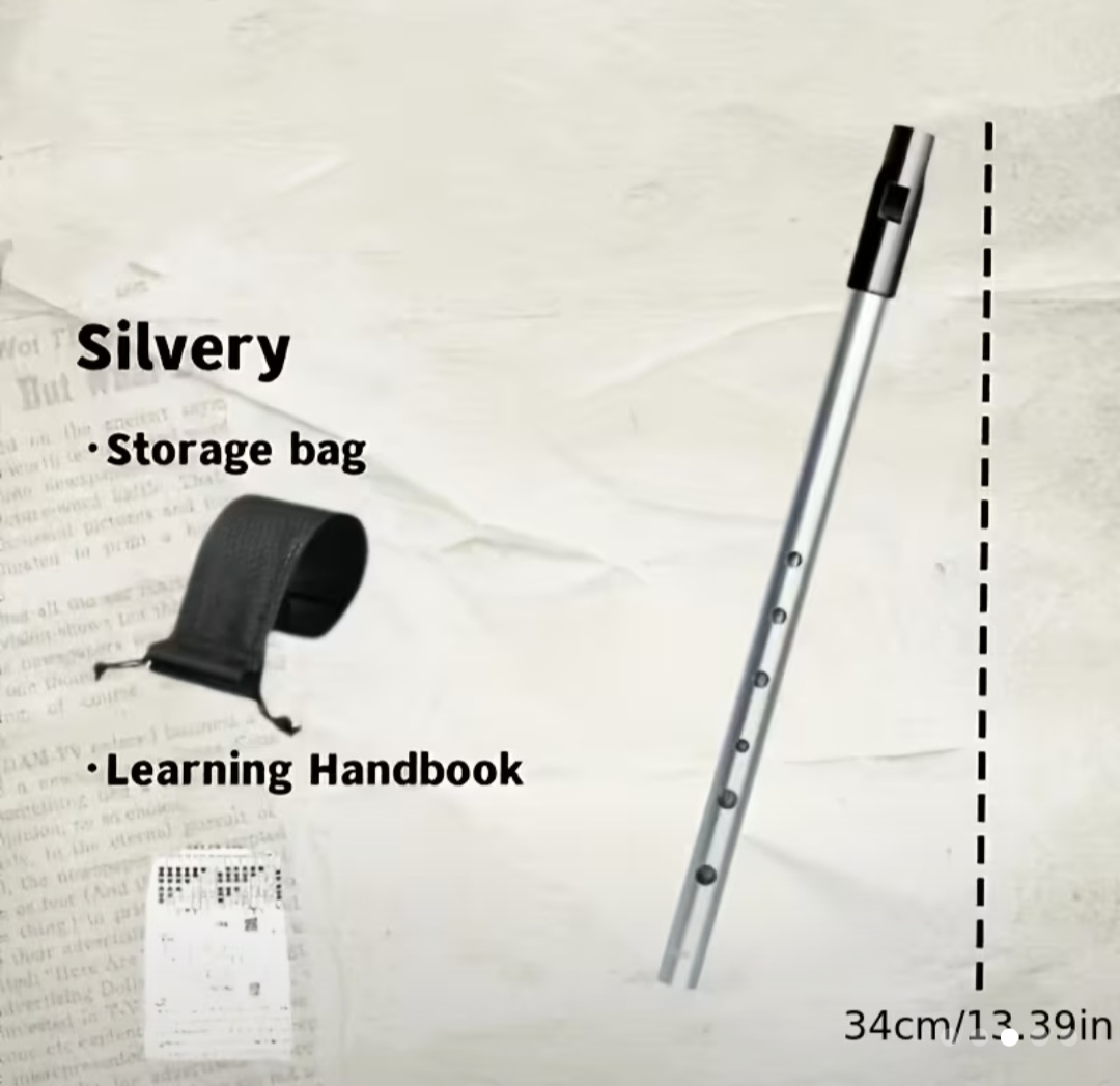 Silver Tin Whistle Set - Tenderyard