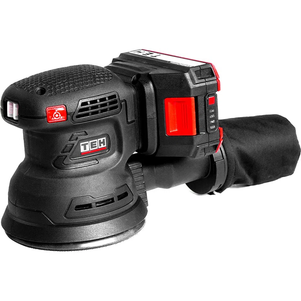 TEH LS402 Akkumulyatorlu Eksentrik Cilalama Maşını — şəkil 2