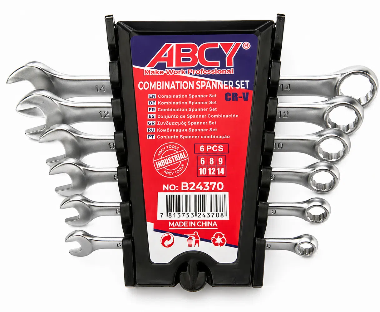 ABCY 24370 6-14 mm 6 ədədli Açar Dəsti — şəkil 1