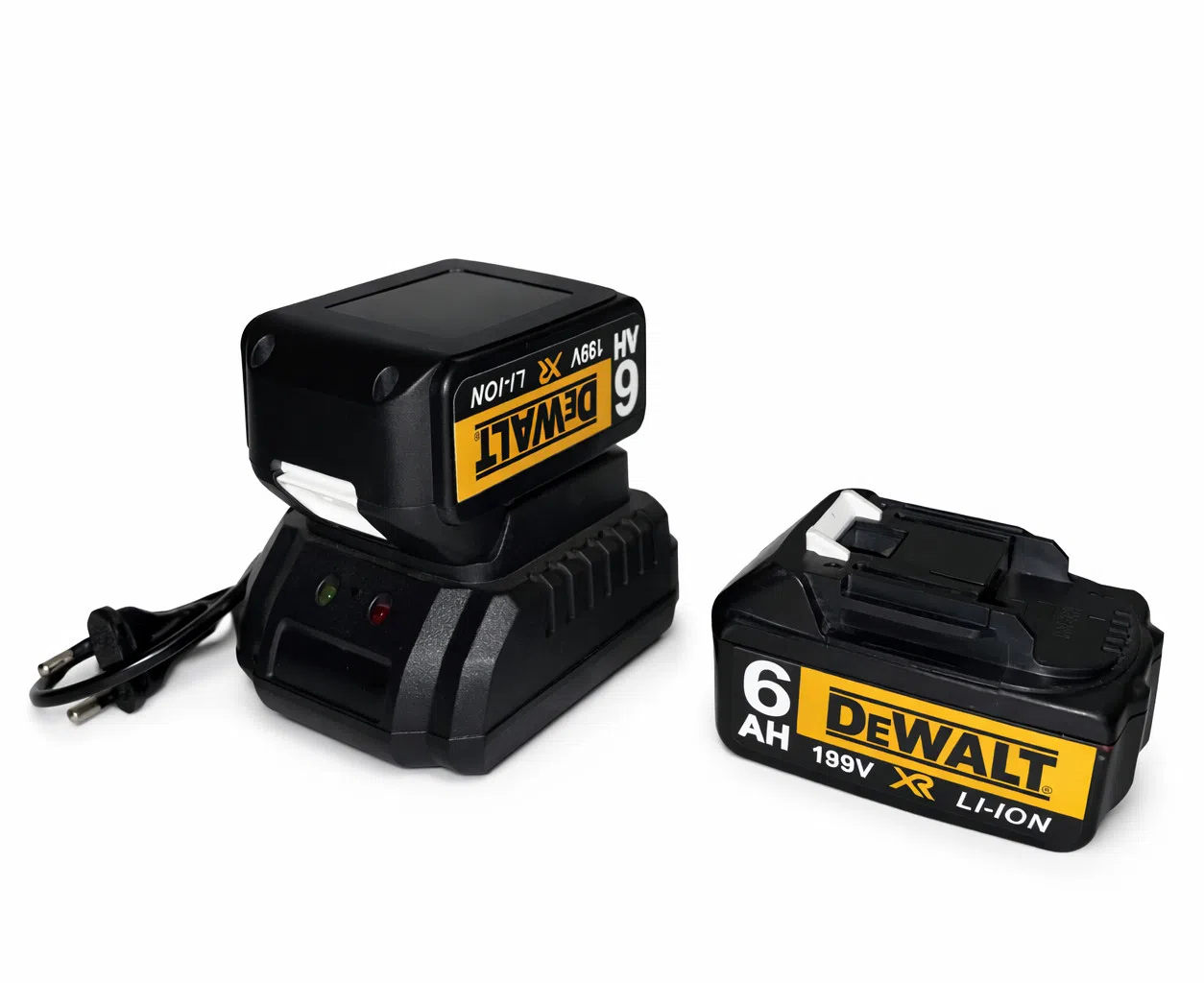 DeWalt 199V 6.0Ah 4-lü Akkumulyatorlu Alət Dəsti — şəkil 2