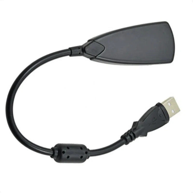 USB External Sound Card with Cable — şəkil 2