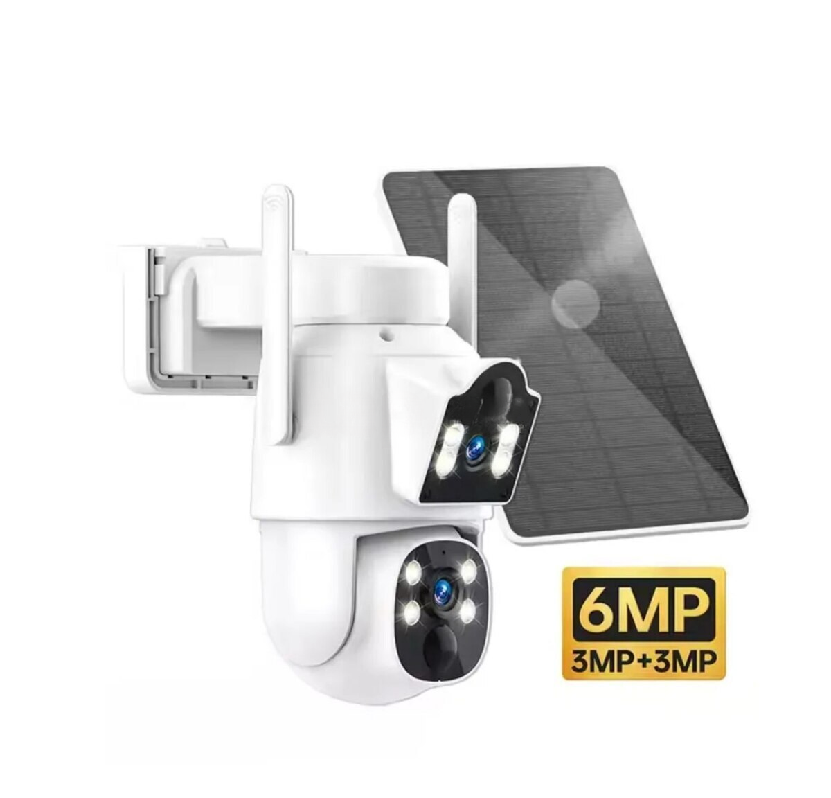 4G SIM Kartlı Solar 360° FHD Kamera 12MP/4K + 64GB