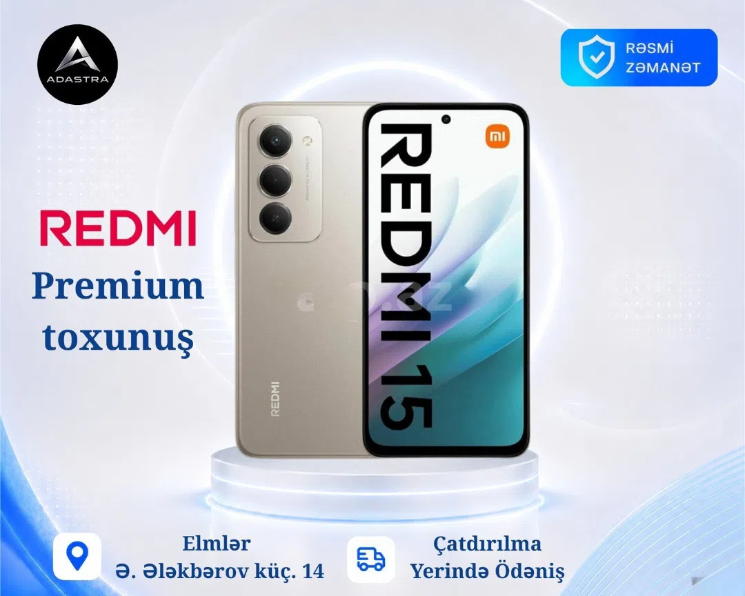 Xiaomi, Redmi 15, 8 GB