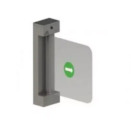 VIP glass wing turnstile system - Tenderyard