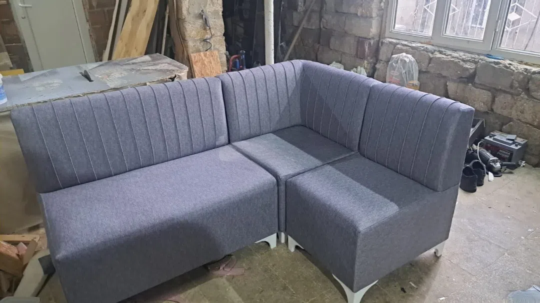 Corner sofa, Gray color - Tenderyard