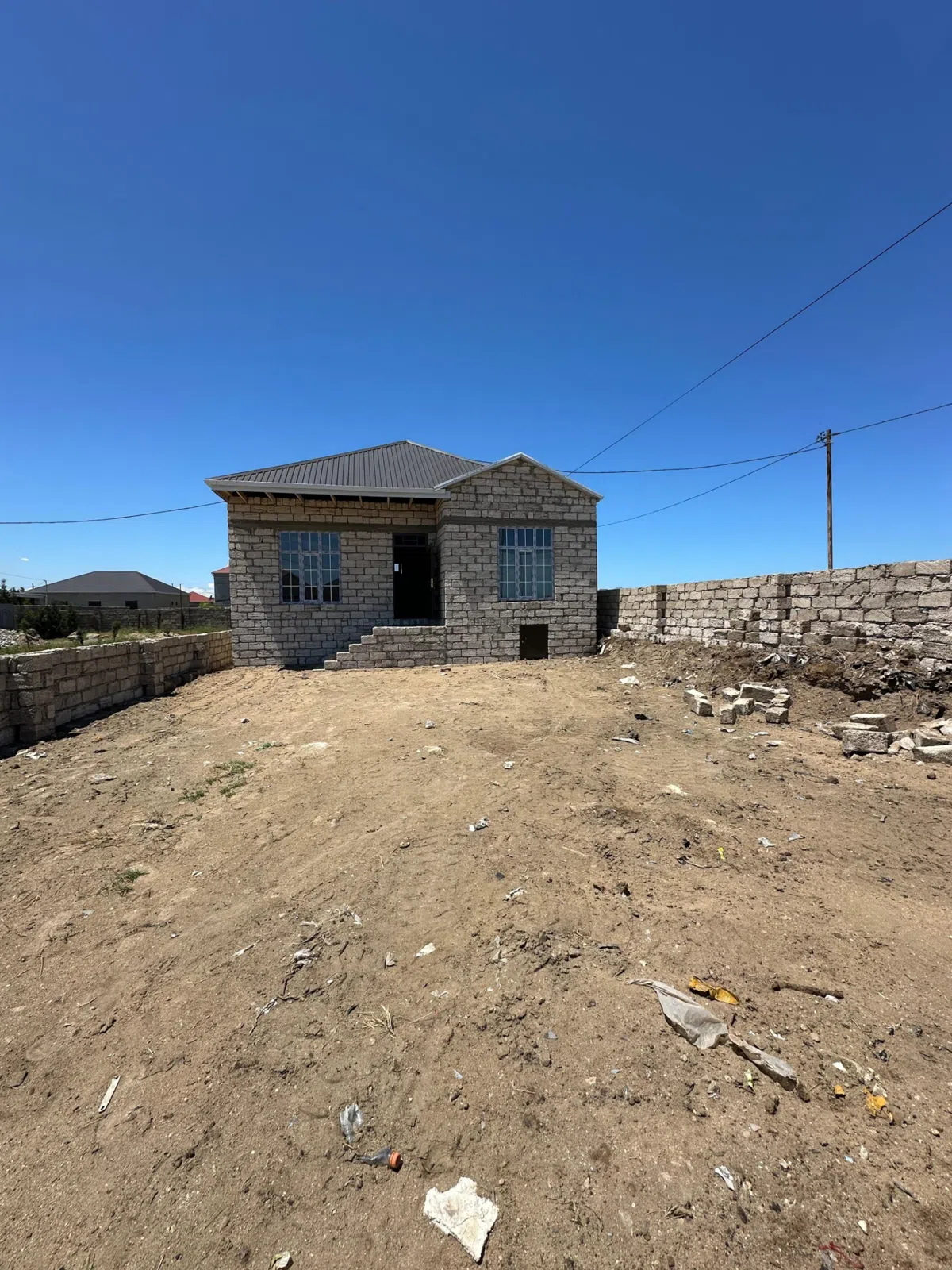 4 otaqlı həyət evi 100 m² - 3 sot torpaq sahəsində satılır