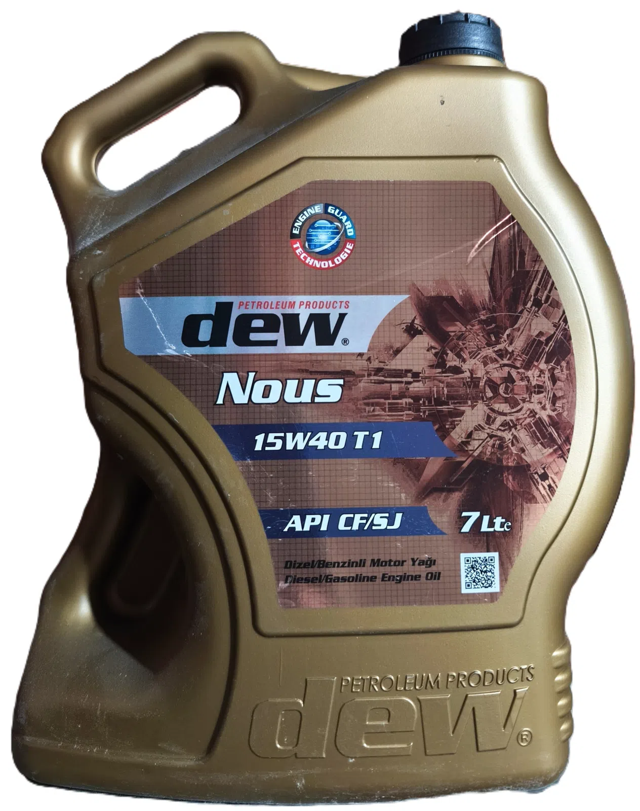 Dew Nous 15W-40 T1 Motor Yağı 7 Litr — şəkil 2