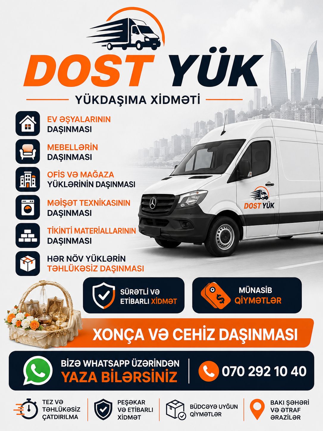 Dost Yük - Peşəkar Yükdaşıma Xidməti - Tenderyard