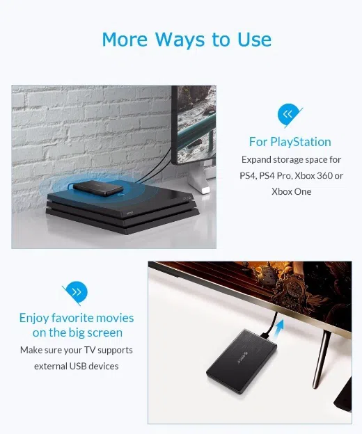 ORICO 2.5 Inch USB 3.0 HDD Case — şəkil 9