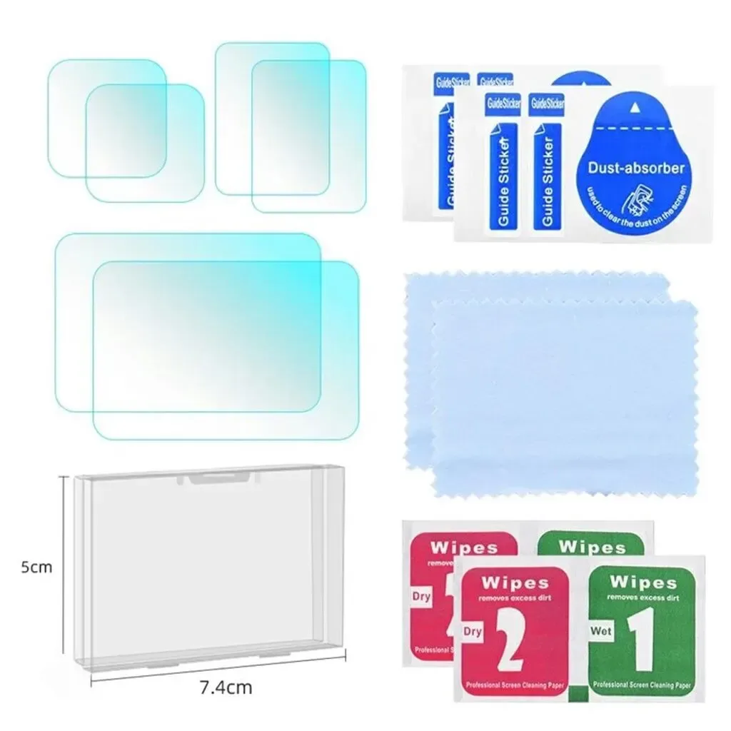 GoPro Hero 13 üçün Puluz ekran və linza qoruyucu şüşə dəsti