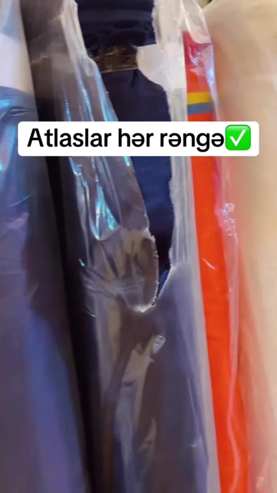 Atlas parça, müxtəlif rəng və ölçülərdə — şəkil 25
