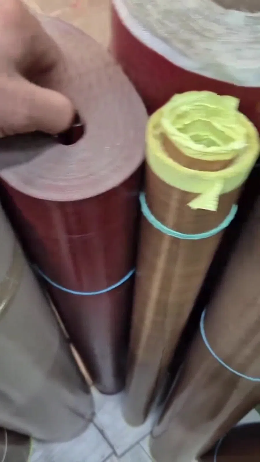 Yüksək temperatura davamlı teflon rulonlar — şəkil 27