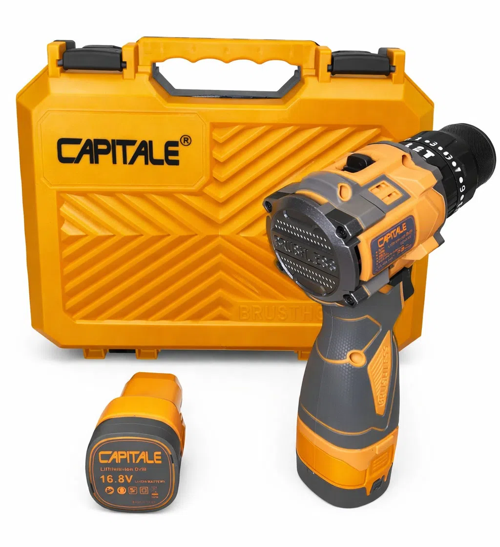 Capitale 16.8V Fırçasız Şurup Bağlayan Drel — şəkil 4