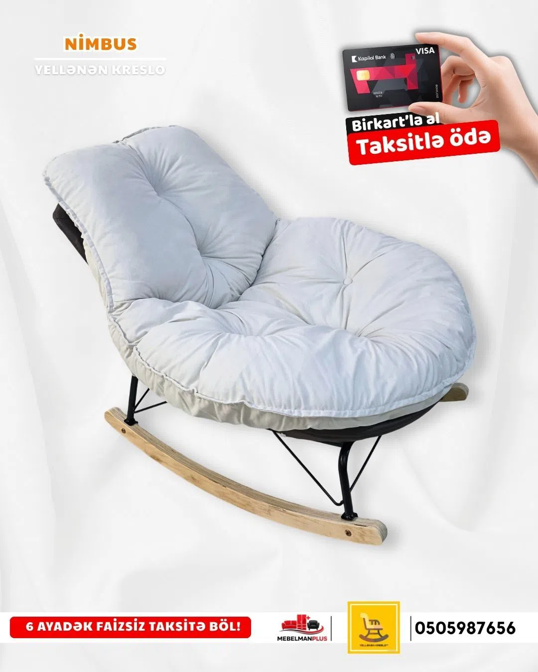 Şezlong Şəffaf rəng