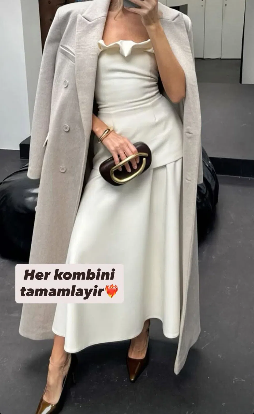 Bel çantası Ağ rəng