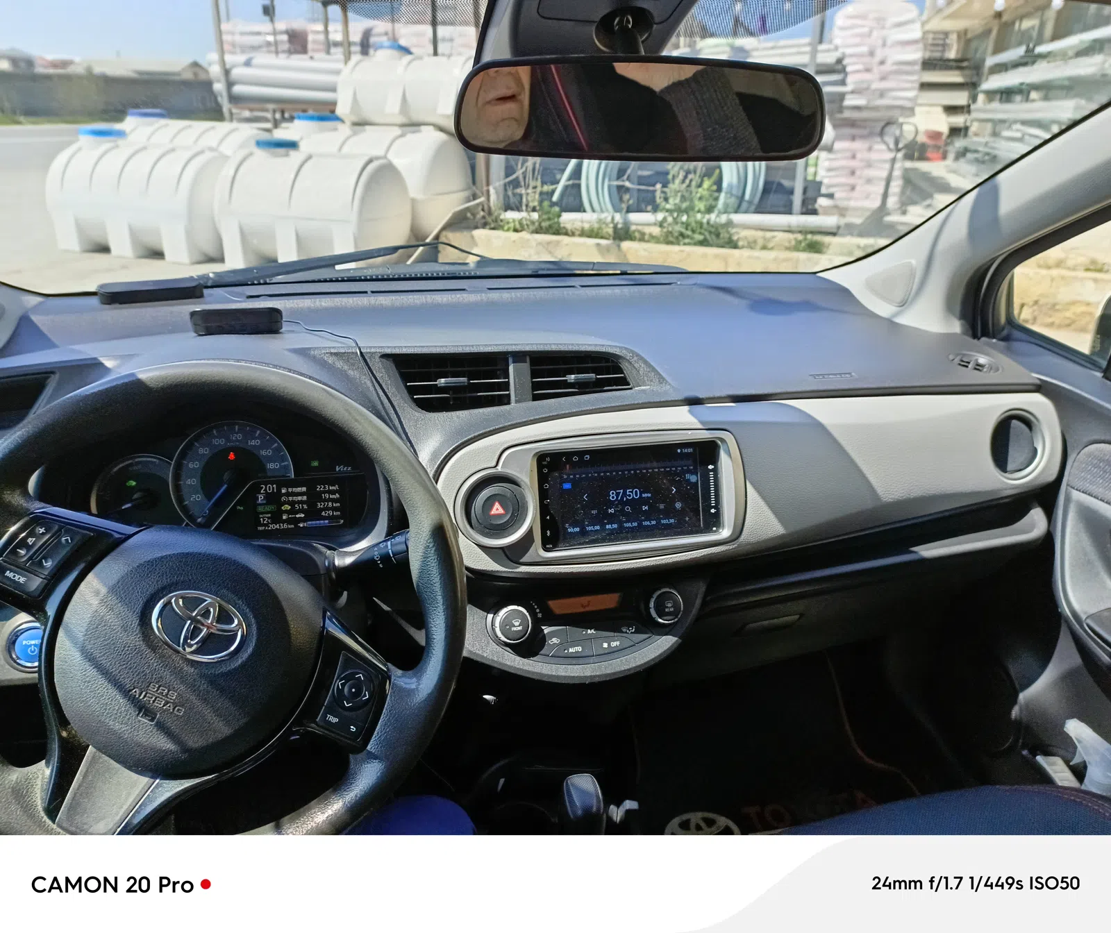 Toyota Vitz, 2018 il, 84250 km — şəkil 9