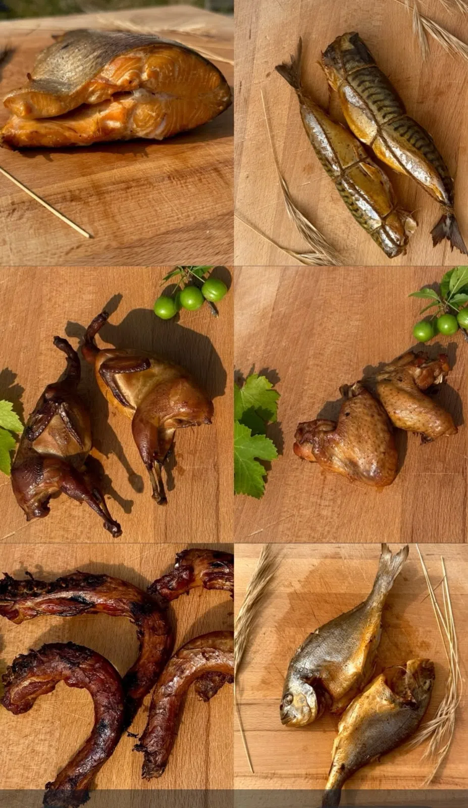 Çeşidli hisə verilmiş delikateslər (balıq, quş əti) - Tenderyard