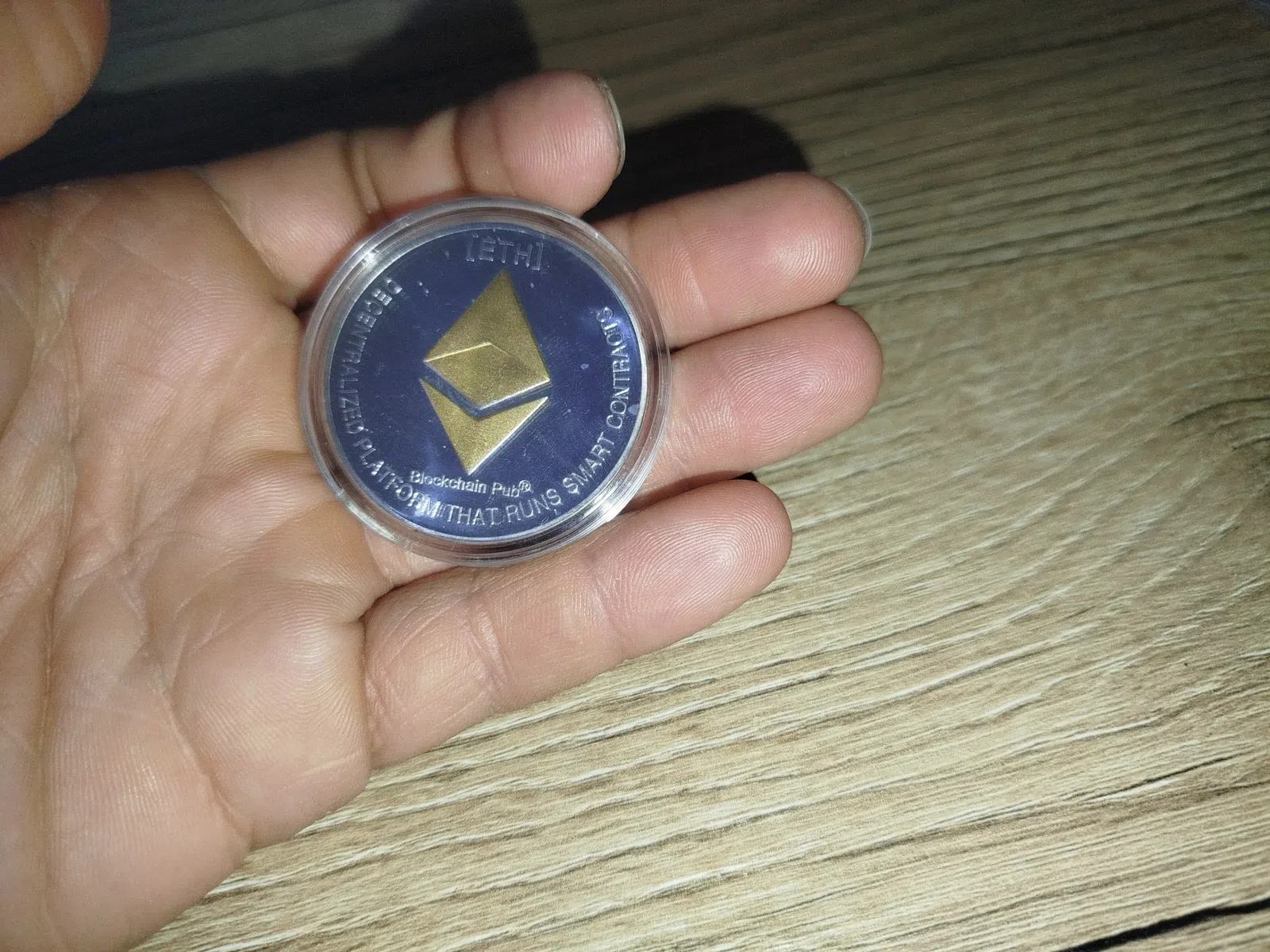 Bitcoin fiziki kolleksiya sikkəsi — şəkil 9