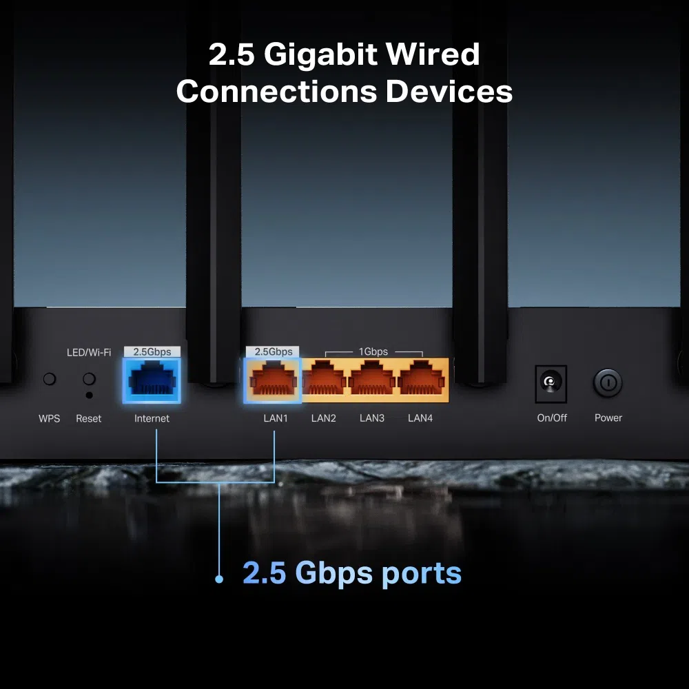 TP-Link Archer BE400, Wi-Fi 7 Router, BE6500 — şəkil 7