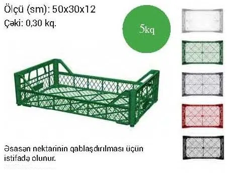 Plastik yeşiklər istehsalı — şəkil 6