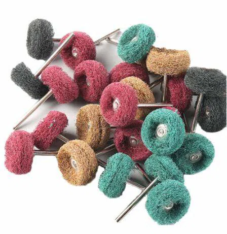 Abrasive mini brushes for drill - Tenderyard