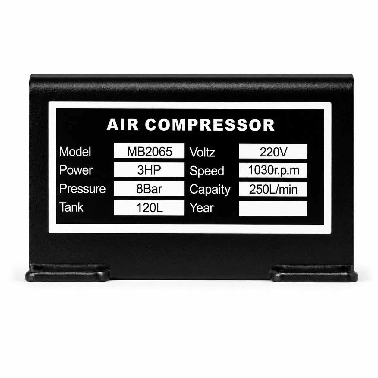 Ural 120L Hava Kompressoru 250 L/dəq — şəkil 2