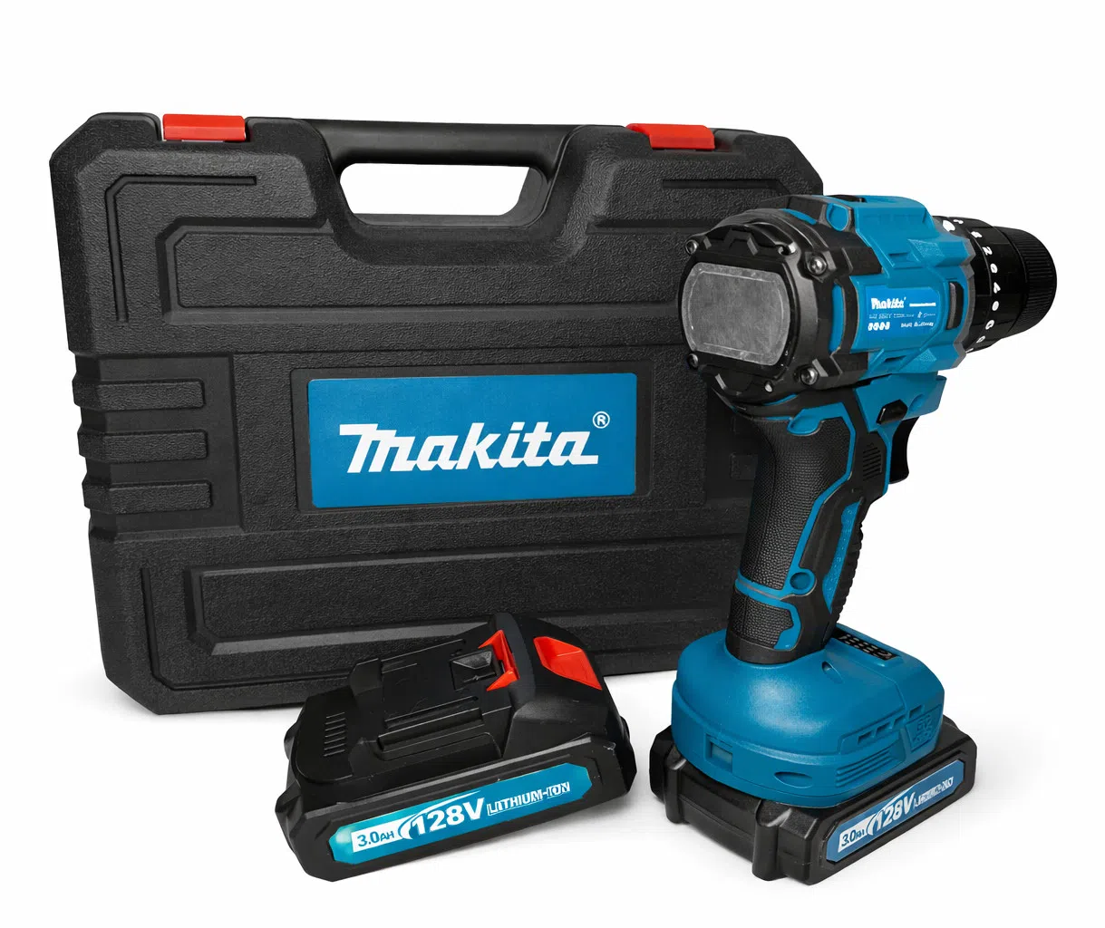 Makita Tipli 128V Akkumulyatorlu Drel-Şurupbağlayan Dəsti — şəkil 5