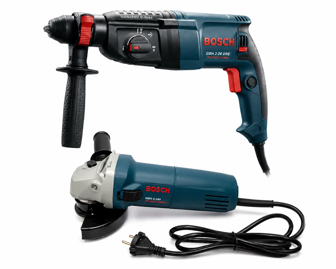 Elektrik Alət Dəsti: Perforator və Künc Cilalama Maşını