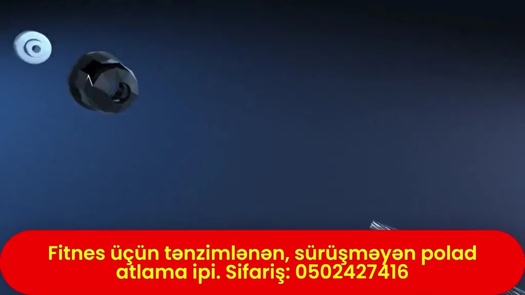 Tənzimlənən polad atlama ipi - Tenderyard